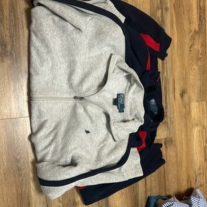 ralph lauren long sleeve zip up